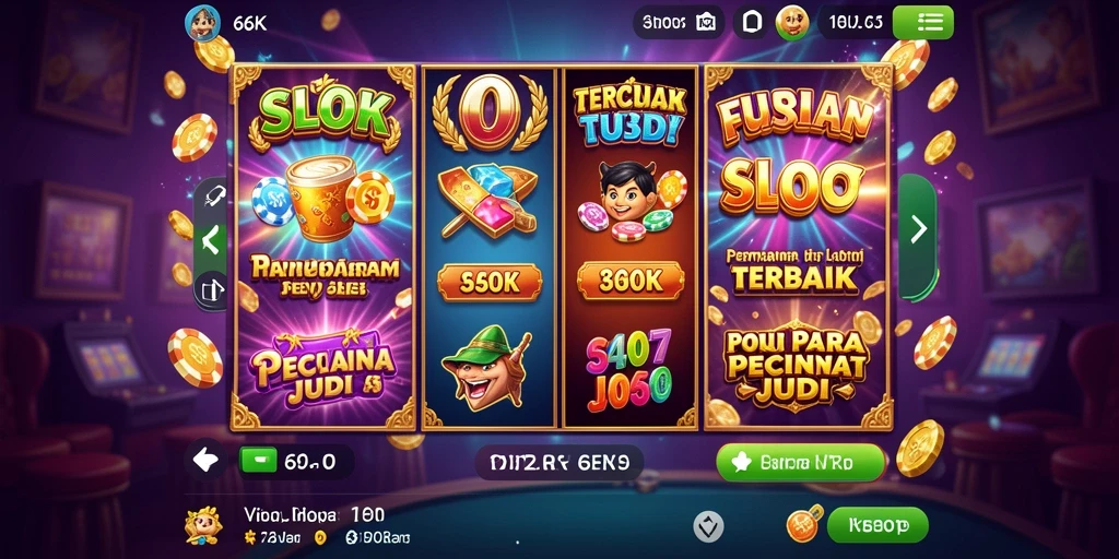 Screenshot gameplay Slot 66K yang seru dan penuh keuntungan.