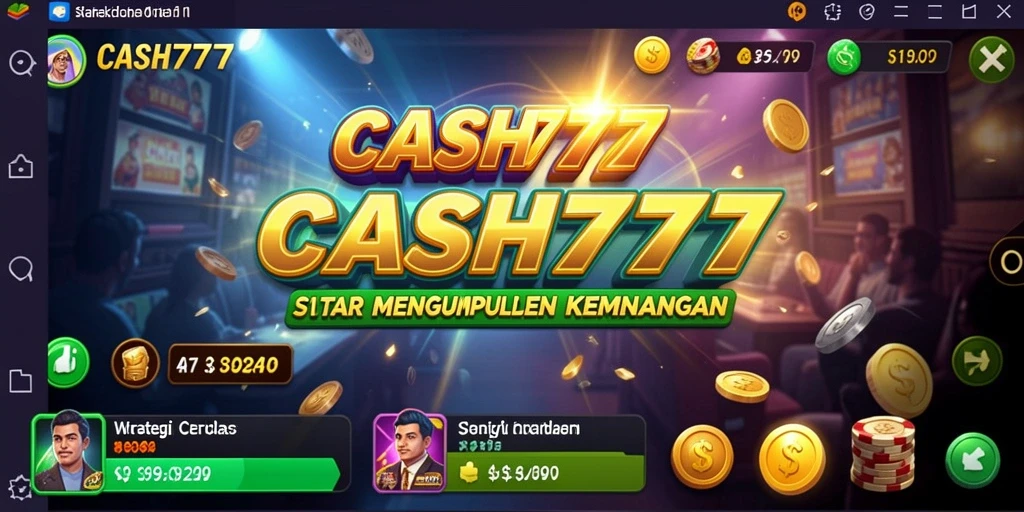 Tampilan menarik gameplay strategi dalam CASH777.