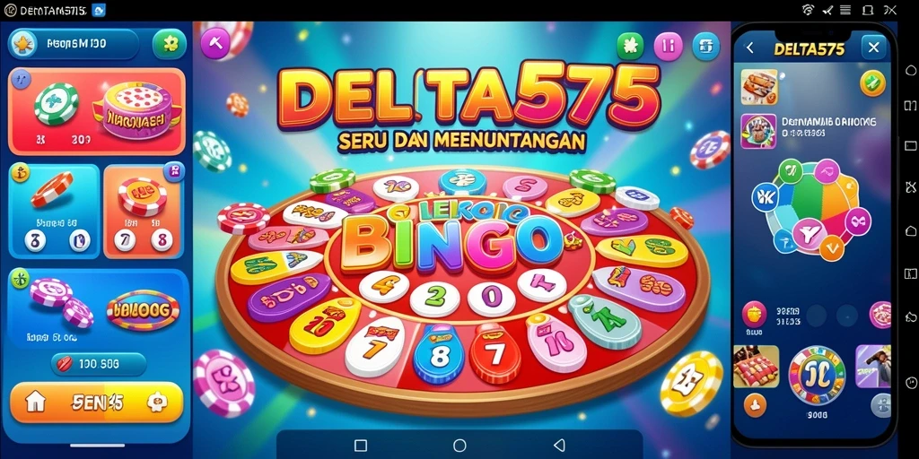 Tampilan seru gameplay Bingo DELTA575 dengan grafik menawan.