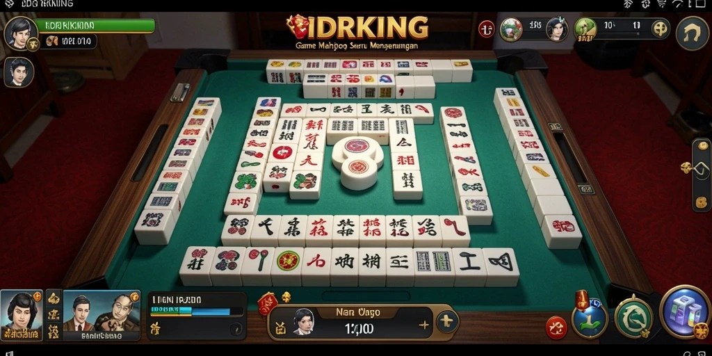 Tampilan gameplay menarik dari IDRKING yang seru.