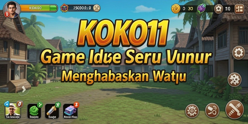 Tampilan gameplay KOKO11 yang menarik dengan elemen Idle yang memadai.