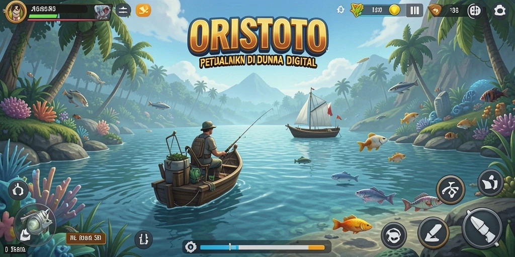 Tangkapan ikan menakjubkan dalam ORISTOTO yang memikat.