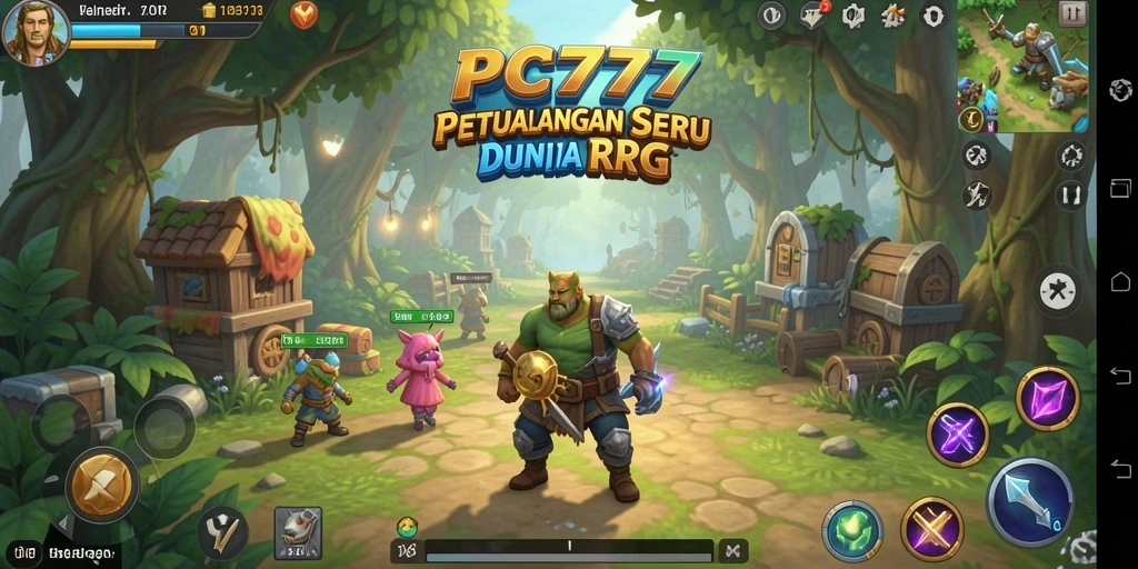Gameplay RPG yang seru dan mendebarkan di PC777.